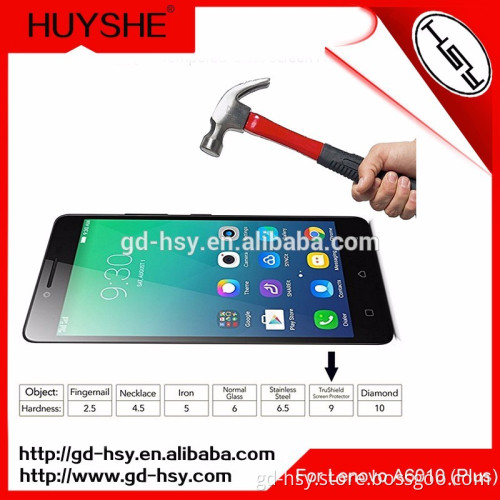 HUYSHE Mobile Phone Accessories Gold Supplier Best Screen Guard For Lenovo a6010 Tempered Glass Screen Protector
